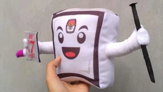 Boneka Maskot Sang Sura: Maskot Pemilu 2019