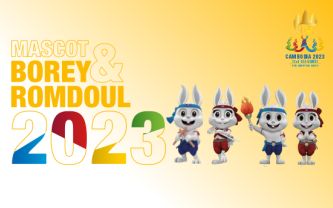 Mengenal Maskot Kelinci Borey dan Romdoul di Pembukaan SEA Games 2023